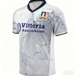 New 25_26 Italian Rugby Jersey T-shirt Fitness Sports Casual Wear Breathable and Quick-drying Sportswear FamilyMatching