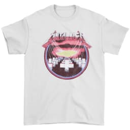Metallica Ride The Lightning Band T-Shirt 100% Cotton Graphic Tee Men Women Summer Streetwear Top
