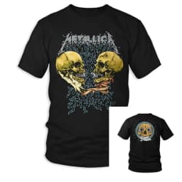 Metallica Ride The Lightning Band T-Shirt 100% Cotton Graphic Tee Men Women Summer Streetwear Top