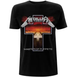 Metallica Ride The Lightning Band T-Shirt 100% Cotton Graphic Tee Men Women Summer Streetwear Top