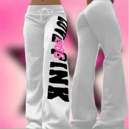 2026 American Retro Letter Print Casual Trousers Versatile Hot Style High Street Harajuku Style Casual Trousers for Men's Kids