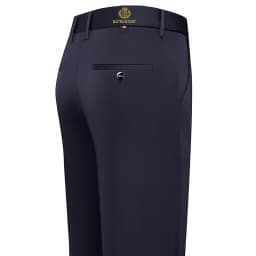 2026 Fashion Men's Stretch Pants Flat Front Formal Dress Pants Black Navy Office Work Pants for Business Party Commuting