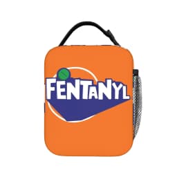 F-Fenta NYL Lunch Bag For Men Print Lunch Box Leisure Travel Cooler Bag Portable Oxford Thermal Lunch Bags