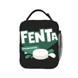 F-Fenta NYL Lunch Bag For Men Print Lunch Box Leisure Travel Cooler Bag Portable Oxford Thermal Lunch Bags