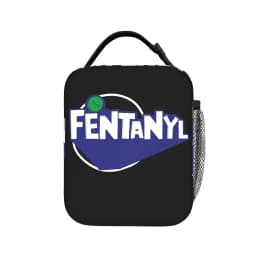 F-Fenta NYL Lunch Bag For Men Print Lunch Box Leisure Travel Cooler Bag Portable Oxford Thermal Lunch Bags