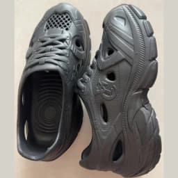 Spring New Breathable Closed Toe EVA Sandals Women Fashion Thick Sole Platform Sports Shoes Woman Outdoor Non Slip Wading Shoes