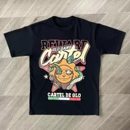 2026 Summer Fashion Hip-hop Large Pattern Printed Short-sleeved Loose Trendy T-shirt Cotton Streetwear Top for Men and Women