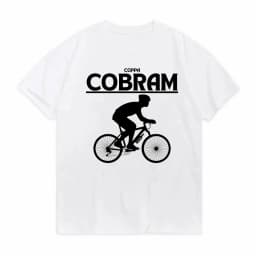Fantozzi Cobram Cup Vintage Washed Short Sleeve T-Shirt Homme Casual Versatile Soft Stylish Comfortable Everyday Tee