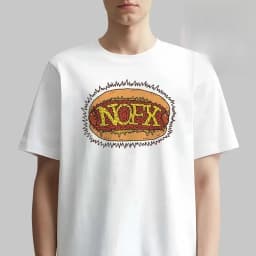 NOFX Rock Band Graphic Cotton T-shirt Men Women Oversized Tee Essentials Short Sleeve Tops Fashion Brand Summer Casual Daily Top