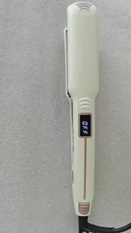 TINSOL 2-in-1 Straightening and Curling Iron Infrared Hair Straightener Wave Plate Curling Iron with Digital Temperature Display