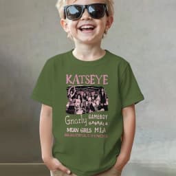 Katseye Y2K Girls Clothing Katseye Tour Shirt for Girl Kids Hip Pop Harajuku Streetwear Tee Clothes New Style Merch Cotton Tee