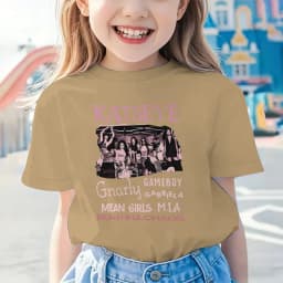 Katseye Y2K Girls Clothing Katseye Tour Shirt for Girl Kids Hip Pop Harajuku Streetwear Tee Clothes New Style Merch Cotton Tee