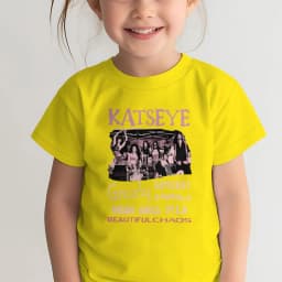 Katseye Y2K Girls Clothing Katseye Tour Shirt for Girl Kids Hip Pop Harajuku Streetwear Tee Clothes New Style Merch Cotton Tee
