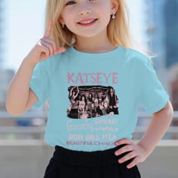 Katseye Y2K Girls Clothing Katseye Tour Shirt for Girl Kids Hip Pop Harajuku Streetwear Tee Clothes New Style Merch Cotton Tee