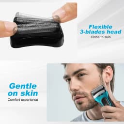 Brangdy 21B S3 Wet and Dry Replacement Heads Fit for Braun Series 3 3040s 300s 310s 320s 360s 3010s 3090cc Electric Shavers