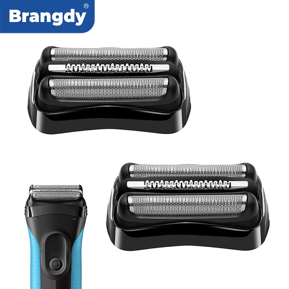 Brangdy 21B S3 Wet and Dry Replacement Heads Fit for Braun Series 3 3040s 300s 310s 320s 360s 3010s 3090cc Electric Shavers