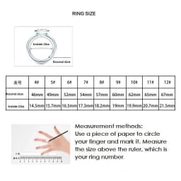 New Women's 1.0-5.5mm Full Moissanite Ring Shiny Wedding Eternal Ring 100% S925 Pure Silver Jewelry Classic Party Ring