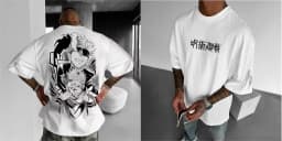 2026 New Unisex Vintage Anime Jujutsu Kaisen Graphics T Shirts New Summer Trendy Man and Women Short Sleeved Tee Top Y2k Clothes