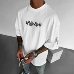 2026 New Unisex Vintage Anime Jujutsu Kaisen Graphics T Shirts New Summer Trendy Man and Women Short Sleeved Tee Top Y2k Clothes