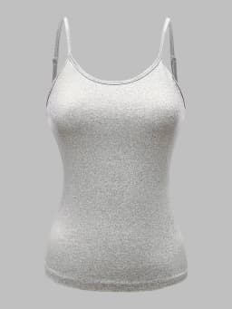 Summer Fashion Versatile Casual Breathable Micro Elastic Fabric Sleeveless Strap Top New Women Tank Top Strap Slim Top