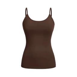 Summer Fashion Versatile Casual Breathable Micro Elastic Fabric Sleeveless Strap Top New Women Tank Top Strap Slim Top