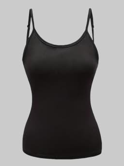 Summer Fashion Versatile Casual Breathable Micro Elastic Fabric Sleeveless Strap Top New Women Tank Top Strap Slim Top