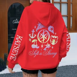 Vintage Katseye Grunge Graphic Hoodies Women Men Hip Hop Pop Music Band Hoody Long Sleeve Katseye Streetwear Fan Gifts