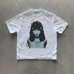 Summer Vintage Unisex Bjork T-Shirt American Hip Hop Rock Street Short Sleeve Men Women Retro High Quality Fashion Top