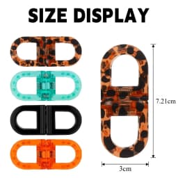 Magnetic Hair Clips for Women Strong Hold No-Slip No Crease 2-in-1 Hair Styling Clips Gentle on All Hair Types Hairstyles