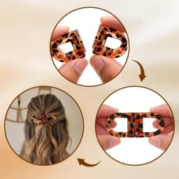 Magnetic Hair Clips for Women Strong Hold No-Slip No Crease 2-in-1 Hair Styling Clips Gentle on All Hair Types Hairstyles