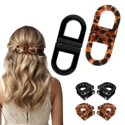 Magnetic Hair Clips for Women Strong Hold No-Slip No Crease 2-in-1 Hair Styling Clips Gentle on All Hair Types Hairstyles
