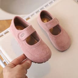 Children's leather shoes 2026 spring autumn new Korean girls' frosted soft soled princess shoes Super Soft Comfortable Sandal