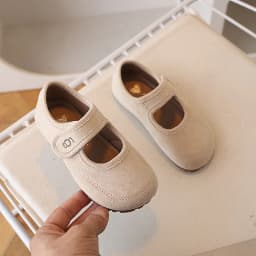 Children's leather shoes 2026 spring autumn new Korean girls' frosted soft soled princess shoes Super Soft Comfortable Sandal