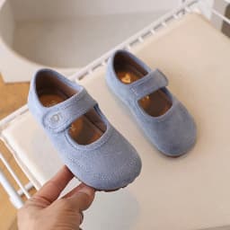 Children's leather shoes 2026 spring autumn new Korean girls' frosted soft soled princess shoes Super Soft Comfortable Sandal