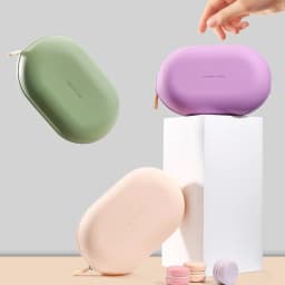High Quality Silicone Cosmetics Storage Bag Large Capacity Waterproof Makeup Organizer Bag Handbag Women