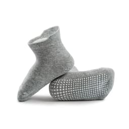 12 Pairs Basic Black White Grey Anti-Slip Socks Toddlers Learning to Walk Non-Slip Baby Socks