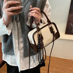2026 Summer Vintage Small Bag for Women New Fashion Single Shoulder Messenger Bag Women's Handheld Commuter Pillow Bag