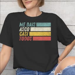 Mens Womens Me Dais Asco Casi Todos Shirt Pure Cotton New Arrival T-Shirt Top Clothing