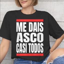 Mens Womens Me Dais Asco Casi Todos Shirt Pure Cotton New Arrival T-Shirt Top Clothing