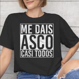 Mens Womens Me Dais Asco Casi Todos Shirt Pure Cotton New Arrival T-Shirt Top Clothing