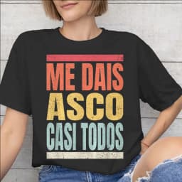 Mens Womens Me Dais Asco Casi Todos Shirt Pure Cotton New Arrival T-Shirt Top Clothing
