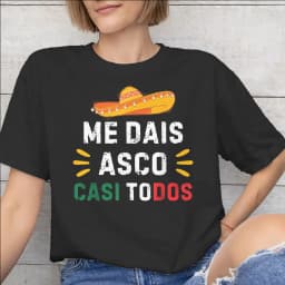 Mens Womens Me Dais Asco Casi Todos Shirt Pure Cotton New Arrival T-Shirt Top Clothing