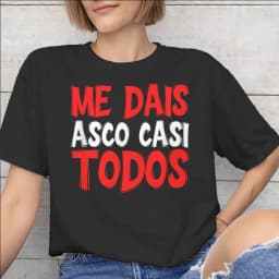 Mens Womens Me Dais Asco Casi Todos Shirt Pure Cotton New Arrival T-Shirt Top Clothing