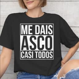 Mens Womens Me Dais Asco Casi Todos Shirt Pure Cotton New Arrival T-Shirt Top Clothing