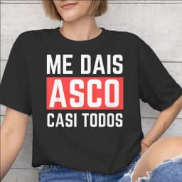 Mens Womens Me Dais Asco Casi Todos Shirt Pure Cotton New Arrival T-Shirt Top Clothing