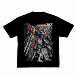 Mobile Suit Gundam Graphic T-Shirt for Men Women Kids, Oversized Cotton Anime Tee, Harajuku Streetwear Summer Short Sleeve Tops