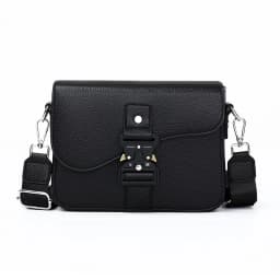 High-End Men's Stylish Crossbody Bag PU Leather Sling Bag Minimalist Business Shoulder Bag Perfect for Daily Commute Travel