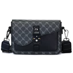 High-End Men's Stylish Crossbody Bag PU Leather Sling Bag Minimalist Business Shoulder Bag Perfect for Daily Commute Travel