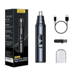 2026New Mini Pocket Nose Hair Trimmer Painless Clipper Nose Ears Hair Eyebrow Waterproof Portable Trimmer For Men Women