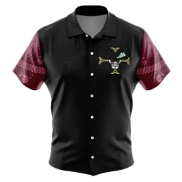 One Piece Button Up Hawaiian Shirt Fashion Trend Breathable Loose Versatile Casual Sports Summer Men Shirt